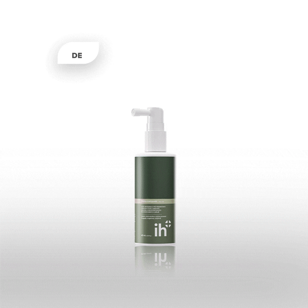 Gif animado no qual mostra a mudança da embalagem do Tônico Antiqueda UltraResistance.