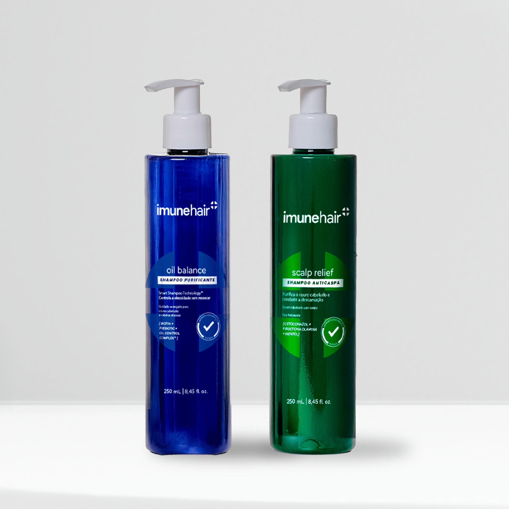 Kit Shampoo Anticaspa + Antioleosidade - Imunehair