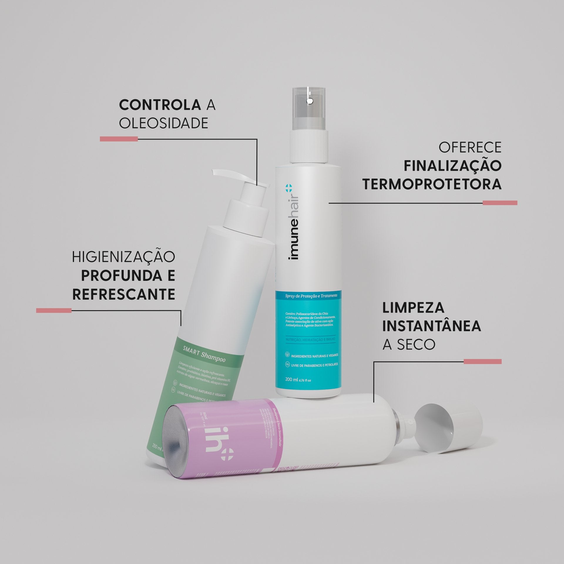 Linha Antioleosidade - Imunehair