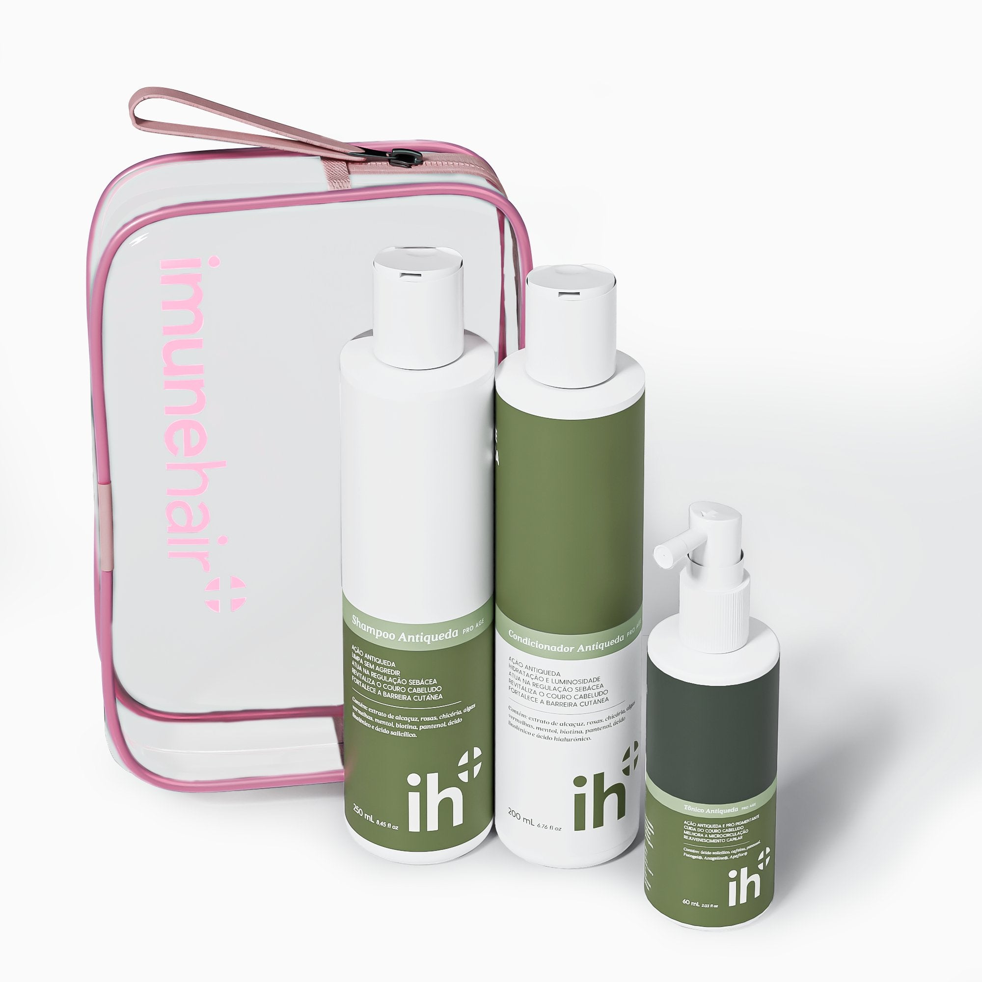 Linha Completa Antiqueda + Necessaire - Imunehair