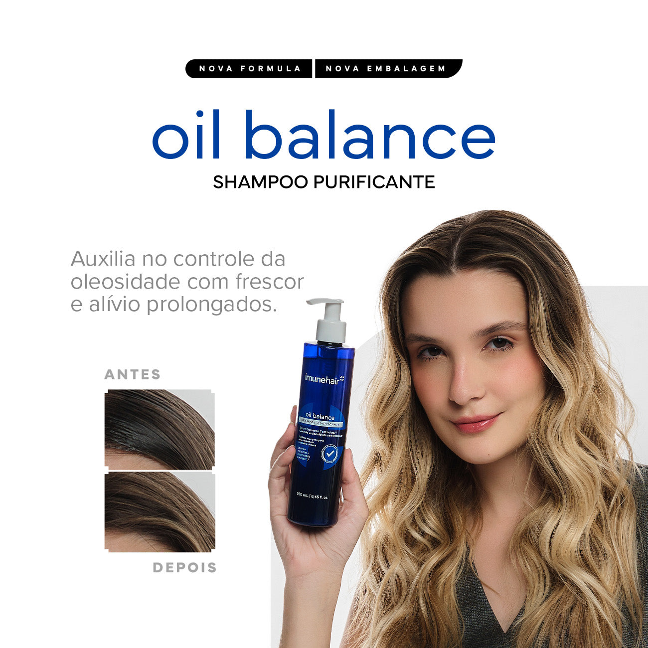 Antioleosidade Oil Balance - Imunehair