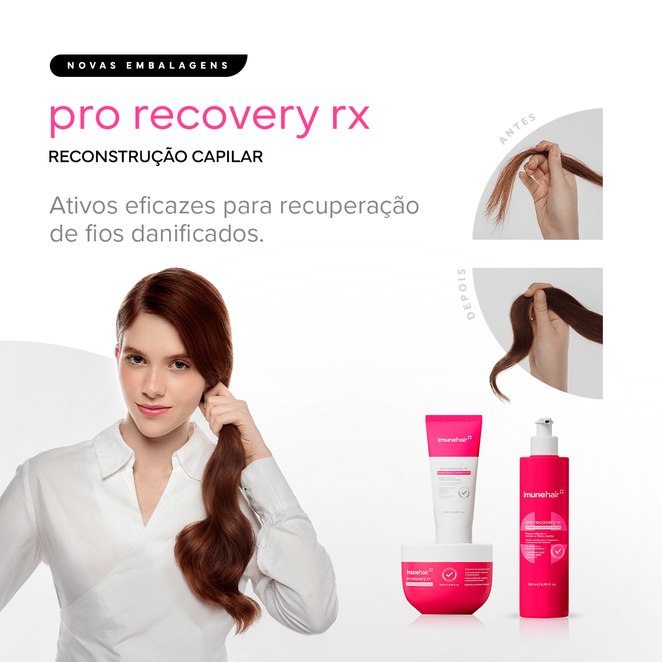 Reconstrução Pro Recovery RX - Imunehair